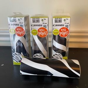 Wall pops zebra print